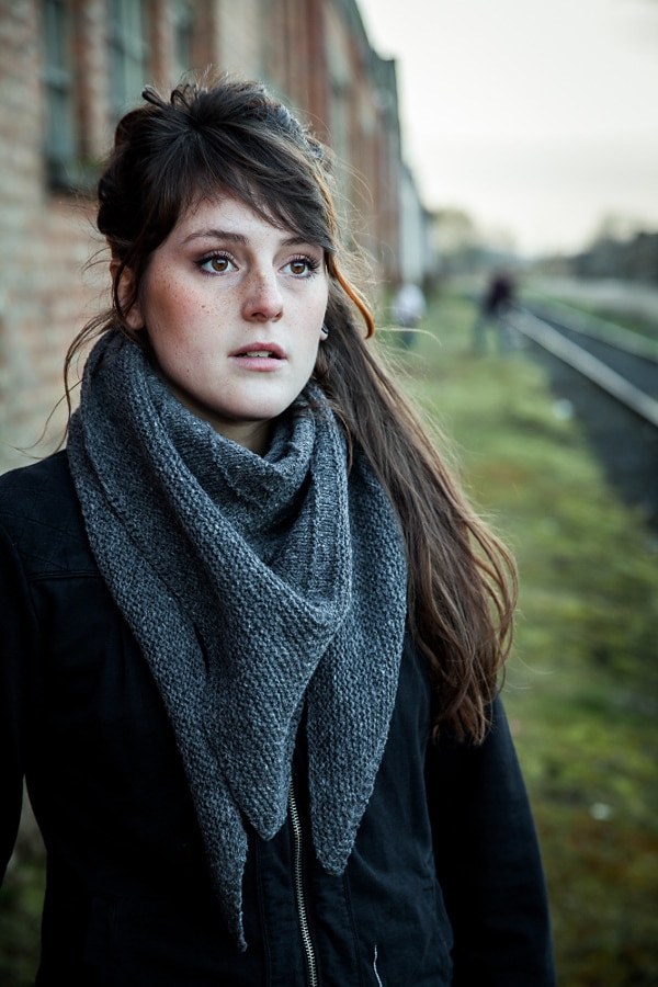 Z Shawl - châle triangulaire